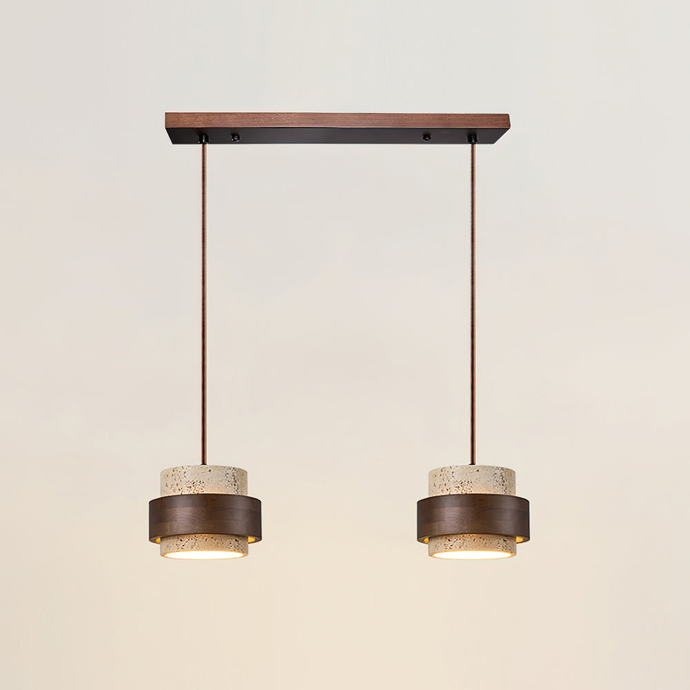 Arvella | Travertine Pendant Light