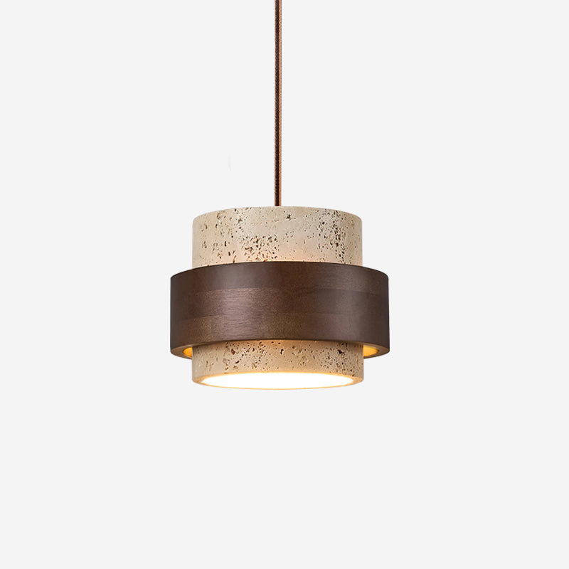 Arvella | Travertine Pendant Light