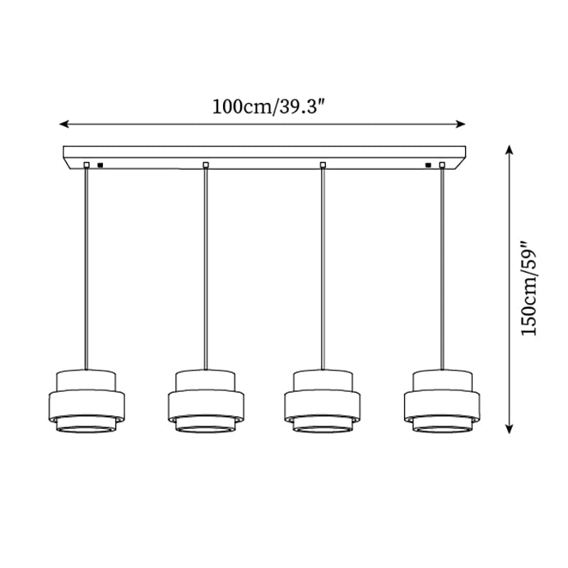 Arvella | Travertine Pendant Light