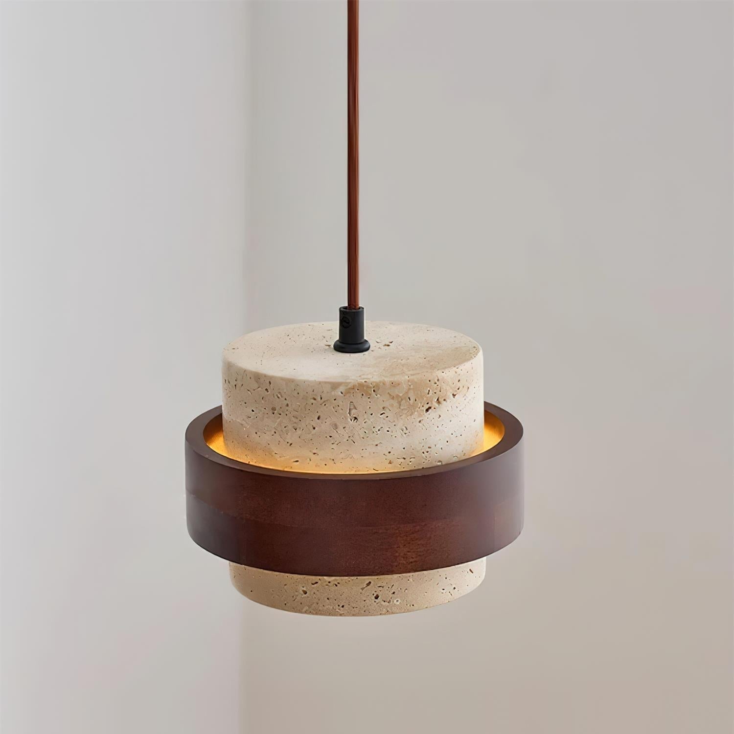 Arvella | Travertine Pendant Light