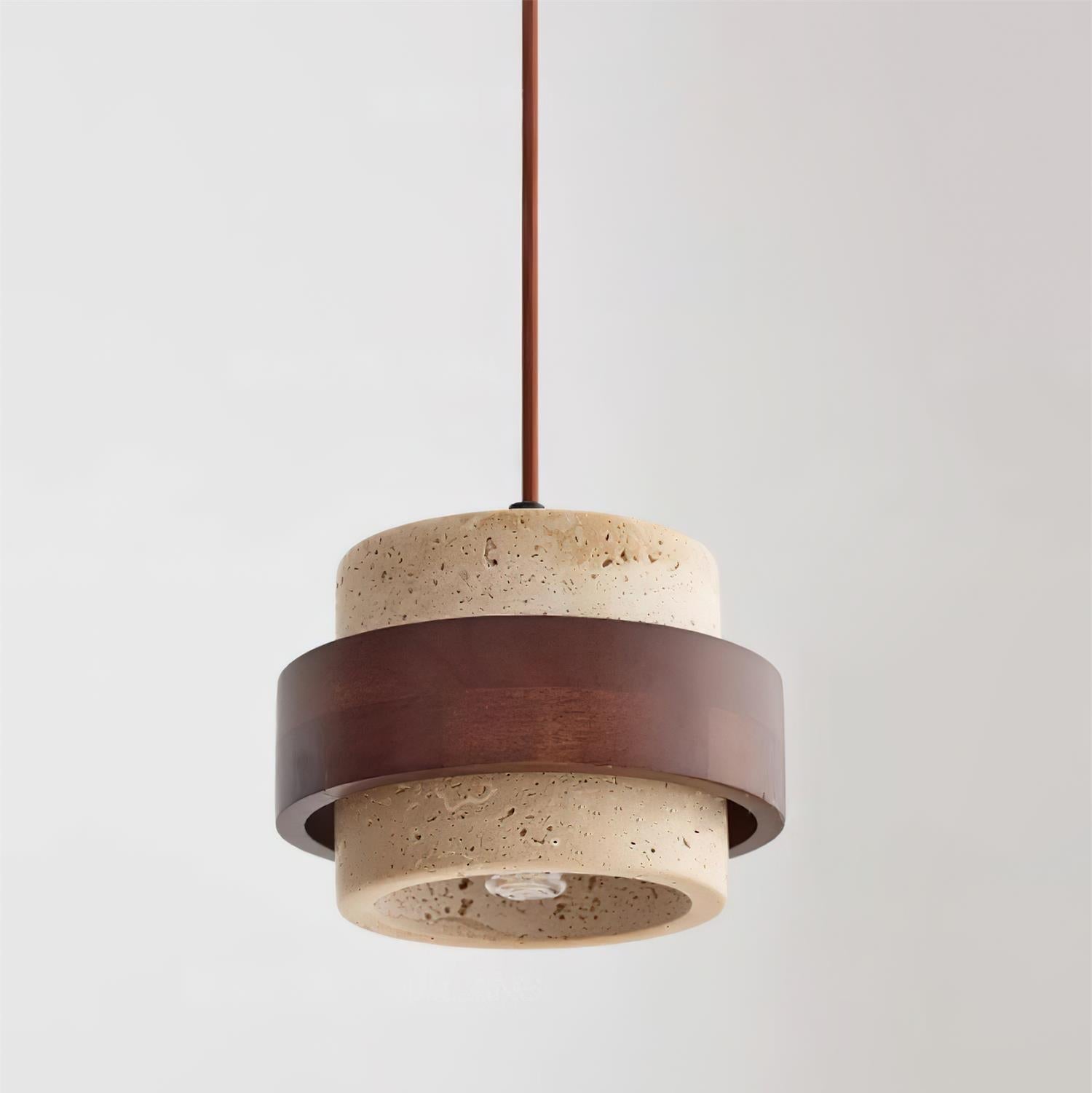 Arvella | Travertine Pendant Light