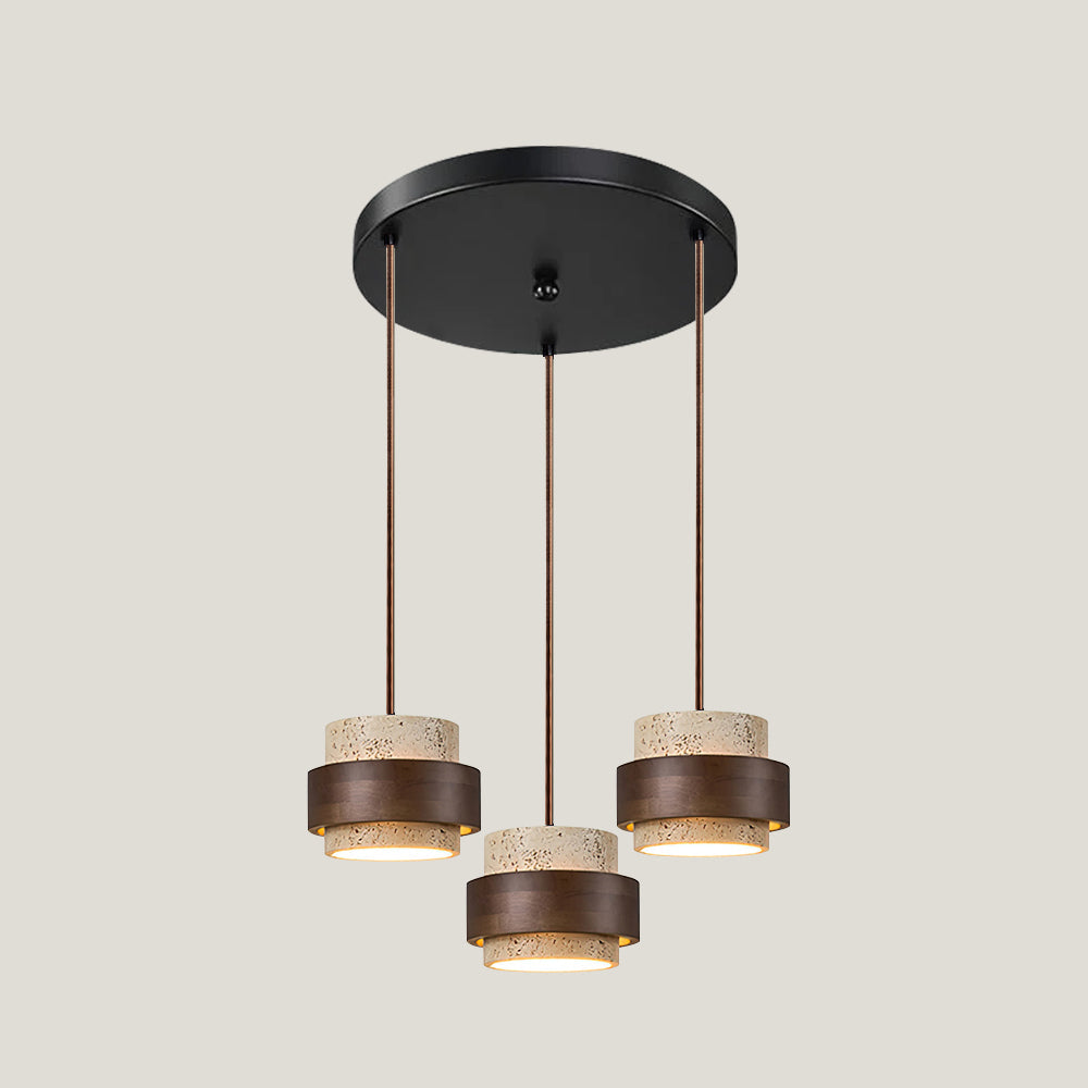 Arvella | Travertine Pendant Light