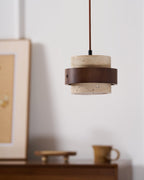 Arvella | Travertine Pendant Light