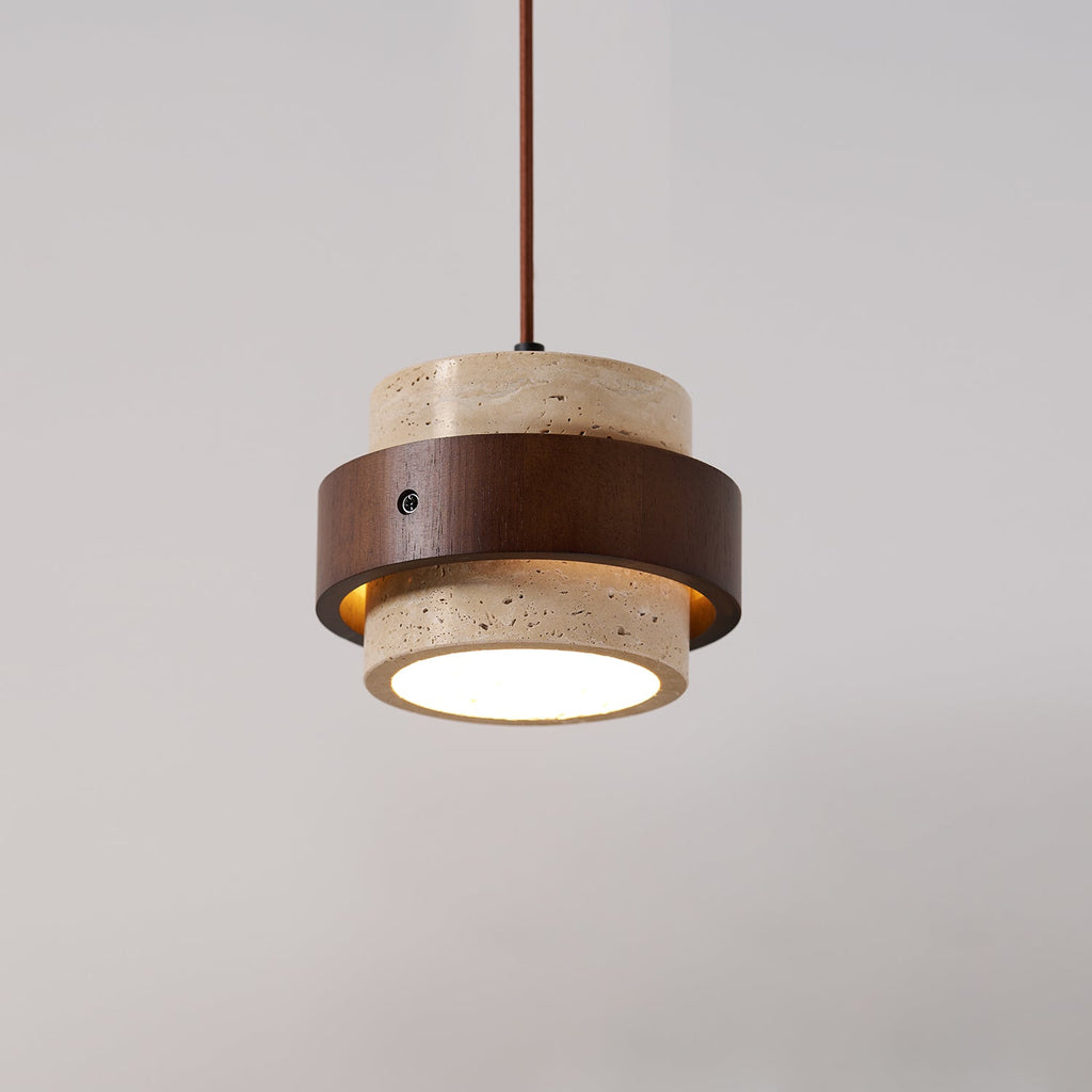 Arvella | Travertine Pendant Light