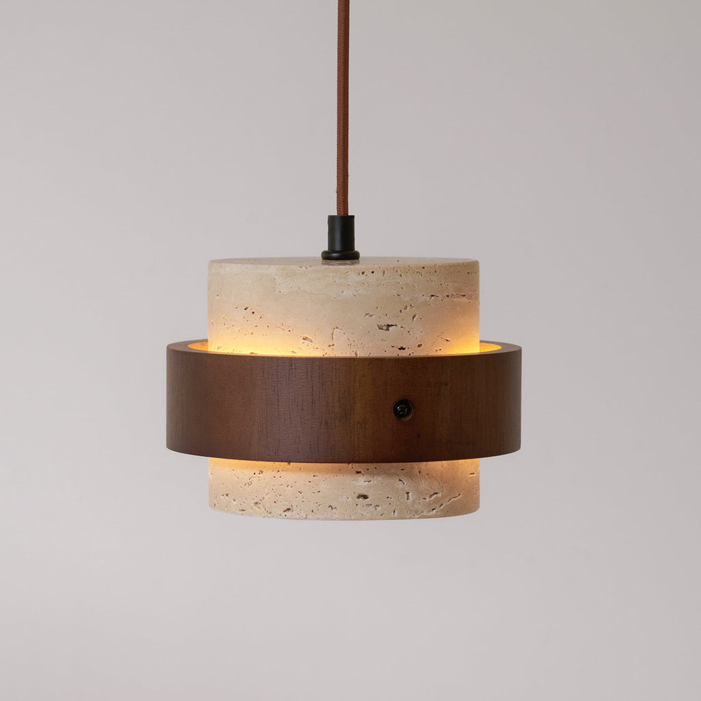 Arvella | Travertine Pendant Light