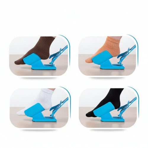 Aide à l'enfilage de chaussettes de compression pour un habillage confortable - Euroselle