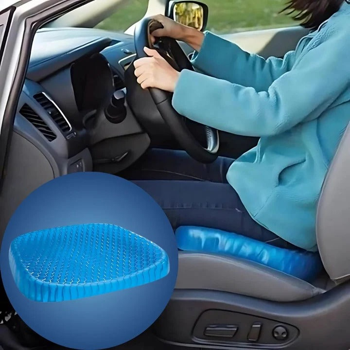 Orthopedic Gel Seat Cushion for Tailbone & Lumbar Support - Euroselle