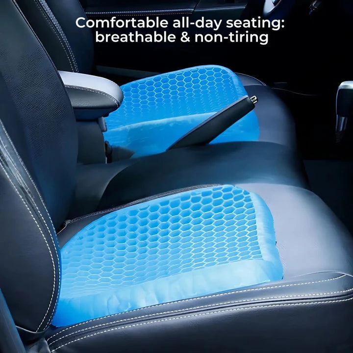 Orthopedic Gel Seat Cushion for Tailbone & Lumbar Support - Euroselle