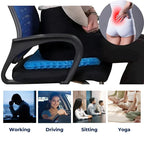 Orthopedic Gel Seat Cushion for Tailbone & Lumbar Support - Euroselle