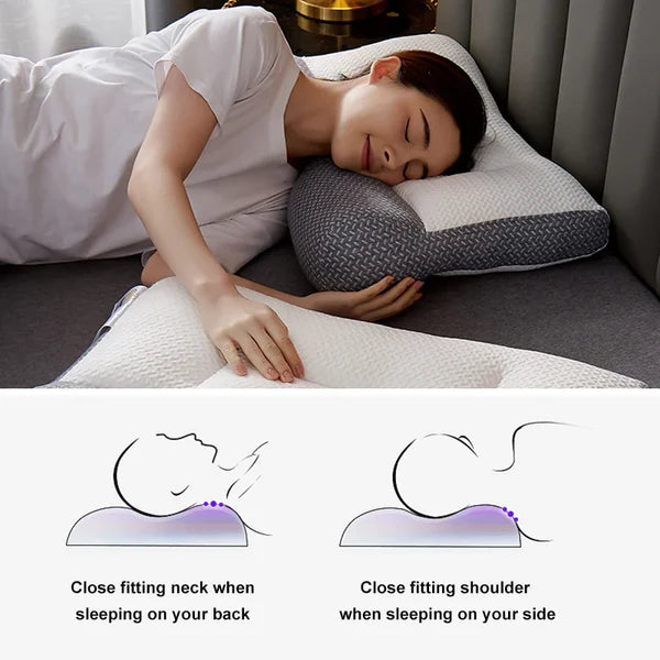 Ergonomic Neck Support for Restful Pain-Free Sleep - Euroselle