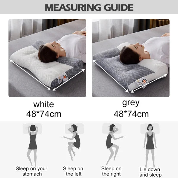 Ergonomic Neck Support for Restful Pain-Free Sleep - Euroselle