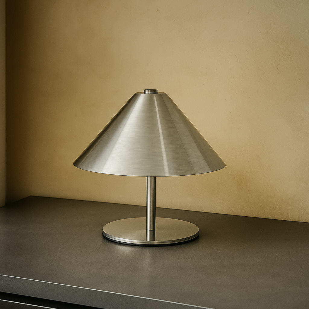 LED Table Lamp Rechargeable USB 3W Touch Control Warm Neutral Cool Iron ABS Gold | Euroselle
