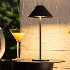 Cordless Table Lamp Metal Acrylic 3W Integrated LED Touch Dimmable | Euroselle