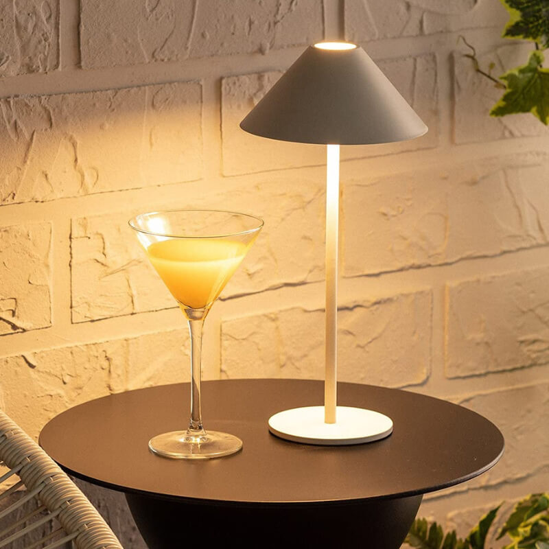 Cordless Table Lamp Metal Acrylic 3W Integrated LED Touch Dimmable | Euroselle