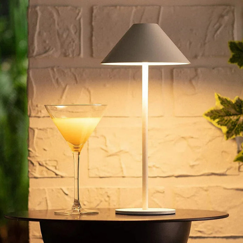 Cordless Table Lamp Metal Acrylic 3W Integrated LED Touch Dimmable | Euroselle