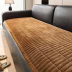 Quilted microfiber sofa cover designed for ultimate furniture protection, pet resistance, and enhanced living room comfort - Euroselle