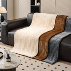 Quilted microfiber sofa cover designed for ultimate furniture protection, pet resistance, and enhanced living room comfort - Euroselle