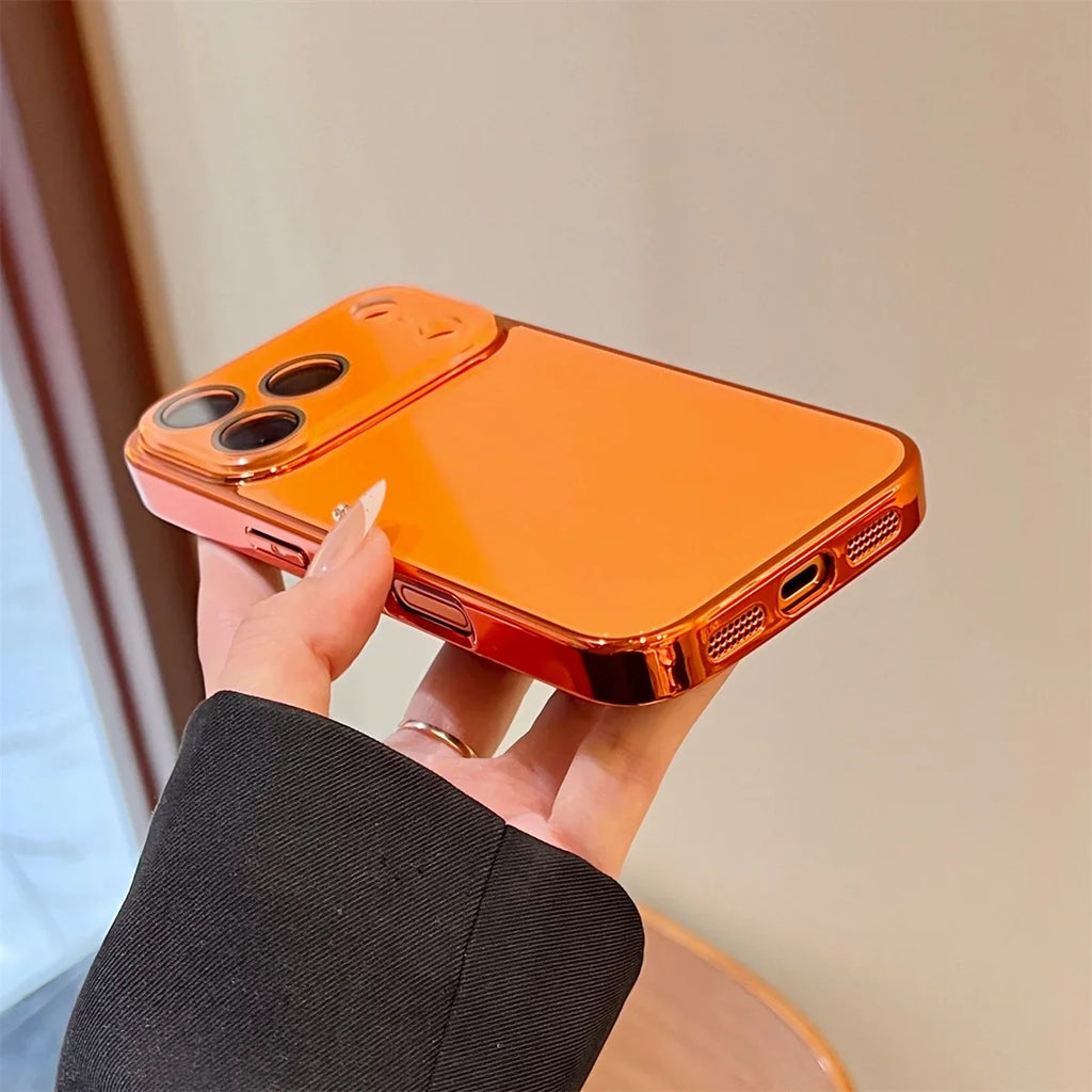 Pouzdro z tvrzeného skla pro iPhone 11–17 Pro Max — nárazuvzdorný štít objektivu
