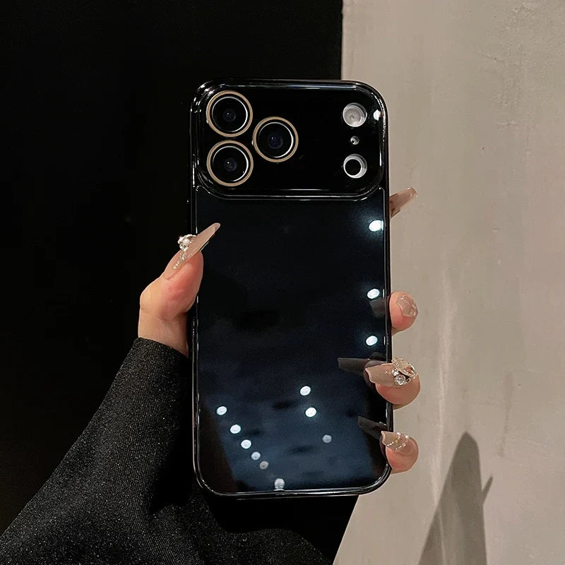 Pouzdro z tvrzeného skla pro iPhone 11–17 Pro Max — nárazuvzdorný štít objektivu