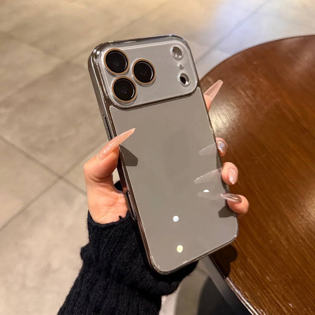 Pouzdro z tvrzeného skla pro iPhone 11–17 Pro Max — nárazuvzdorný štít objektivu