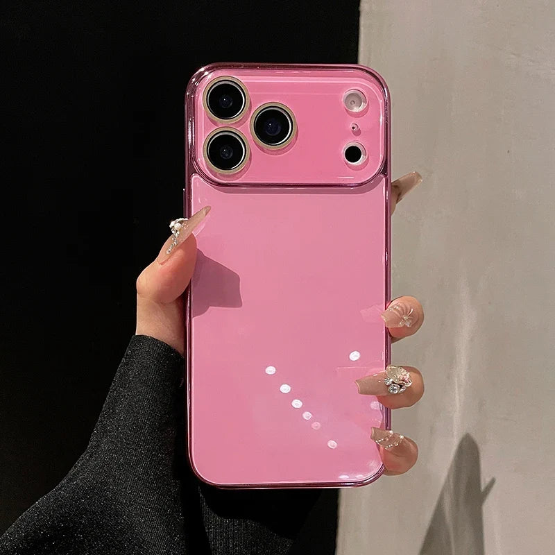 Pouzdro z tvrzeného skla pro iPhone 11–17 Pro Max — nárazuvzdorný štít objektivu