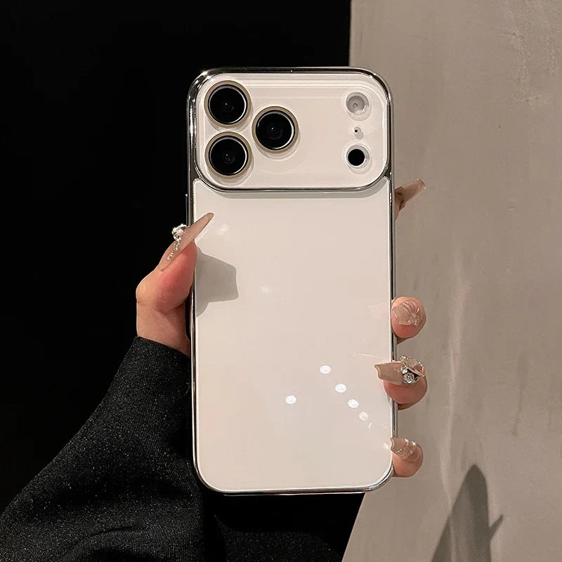 Pouzdro z tvrzeného skla pro iPhone 11–17 Pro Max — nárazuvzdorný štít objektivu