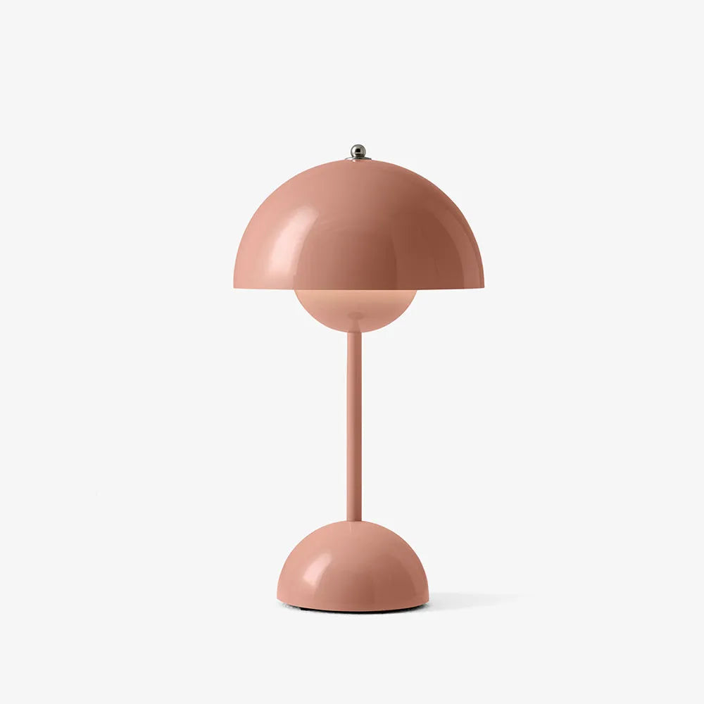Dobíjecí LED stolní lampa s dotykovým stmíváním, 12hodinová výdrž baterie, bezdrátové stolní světlo, teplá bílá 2700K, do interiéru i exteriéru, IP44, do obývacího pokoje | Thomler