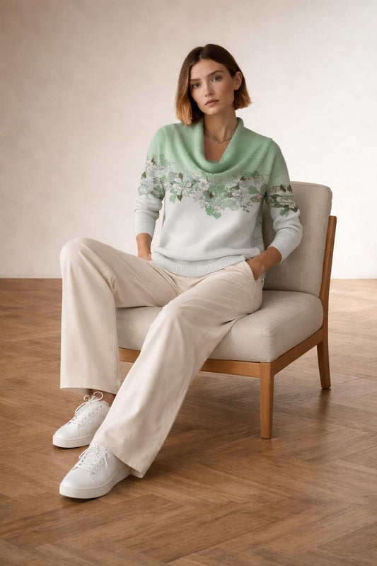 Sweat à Capuche Femme Coupe Ample avec Col Bénitier Élégant