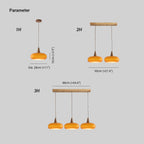 Elowen Wood Pendant Light