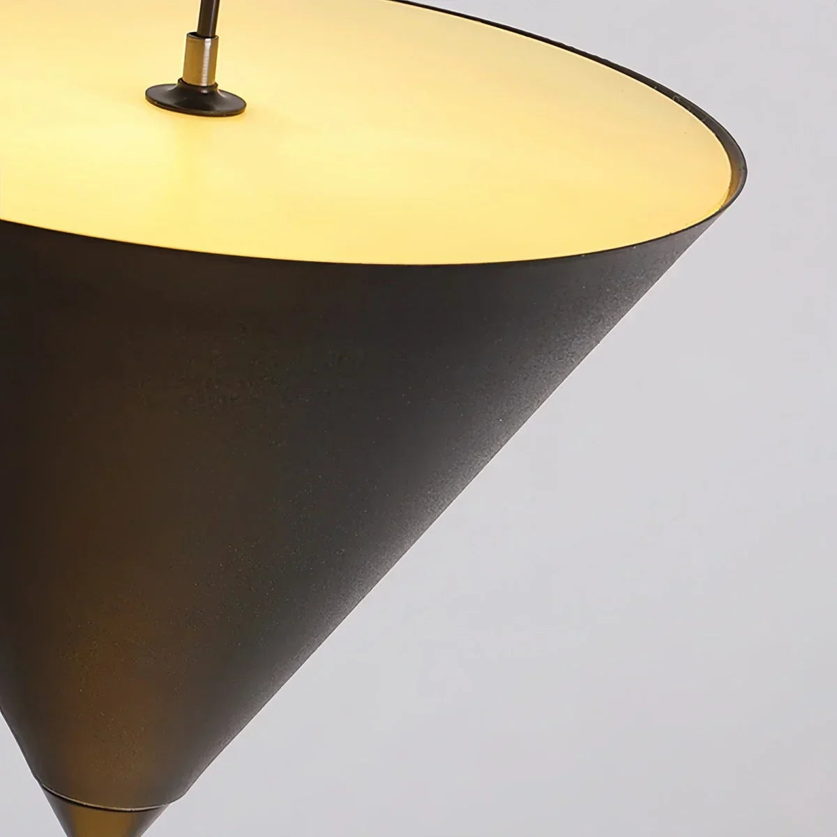 Justerbar stanglampe i jern og akryl med LED, op til 11.5 Feet, til soveværelse, stue og moderne hjemmekontor, slank lodret accentlampe