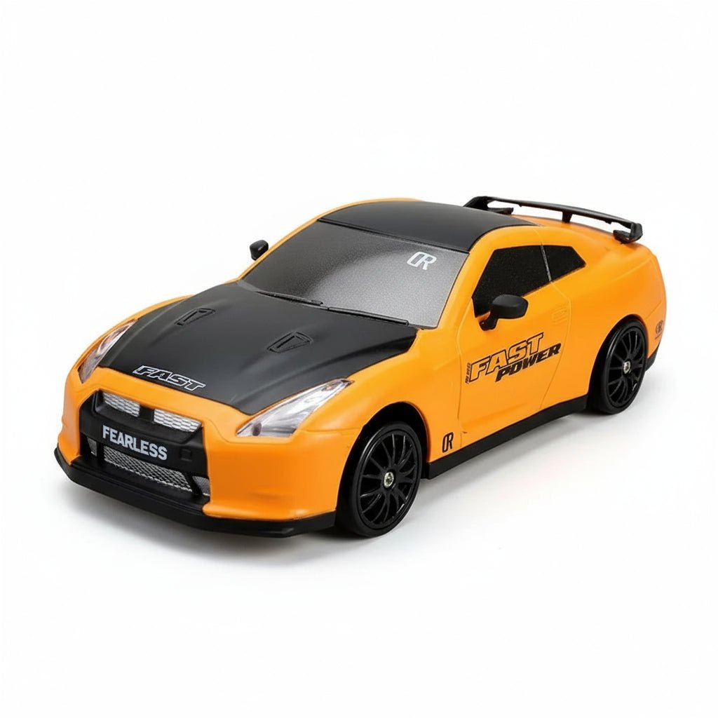 VeloDrift RC driftovací auto s pohonem 4WD — kluzké pneumatiky, pohon všech čtyř kol