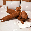 Ergonomic Dachshund Plush Cushion for Neck & Back Support - Euroselle
