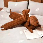 Ergonomic Dachshund Plush Cushion for Neck & Back Support - Euroselle