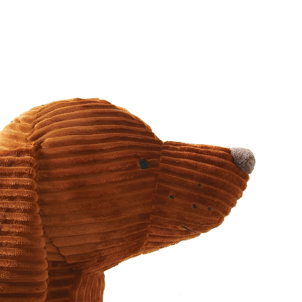 Ergonomic Dachshund Plush Cushion for Neck & Back Support - Euroselle