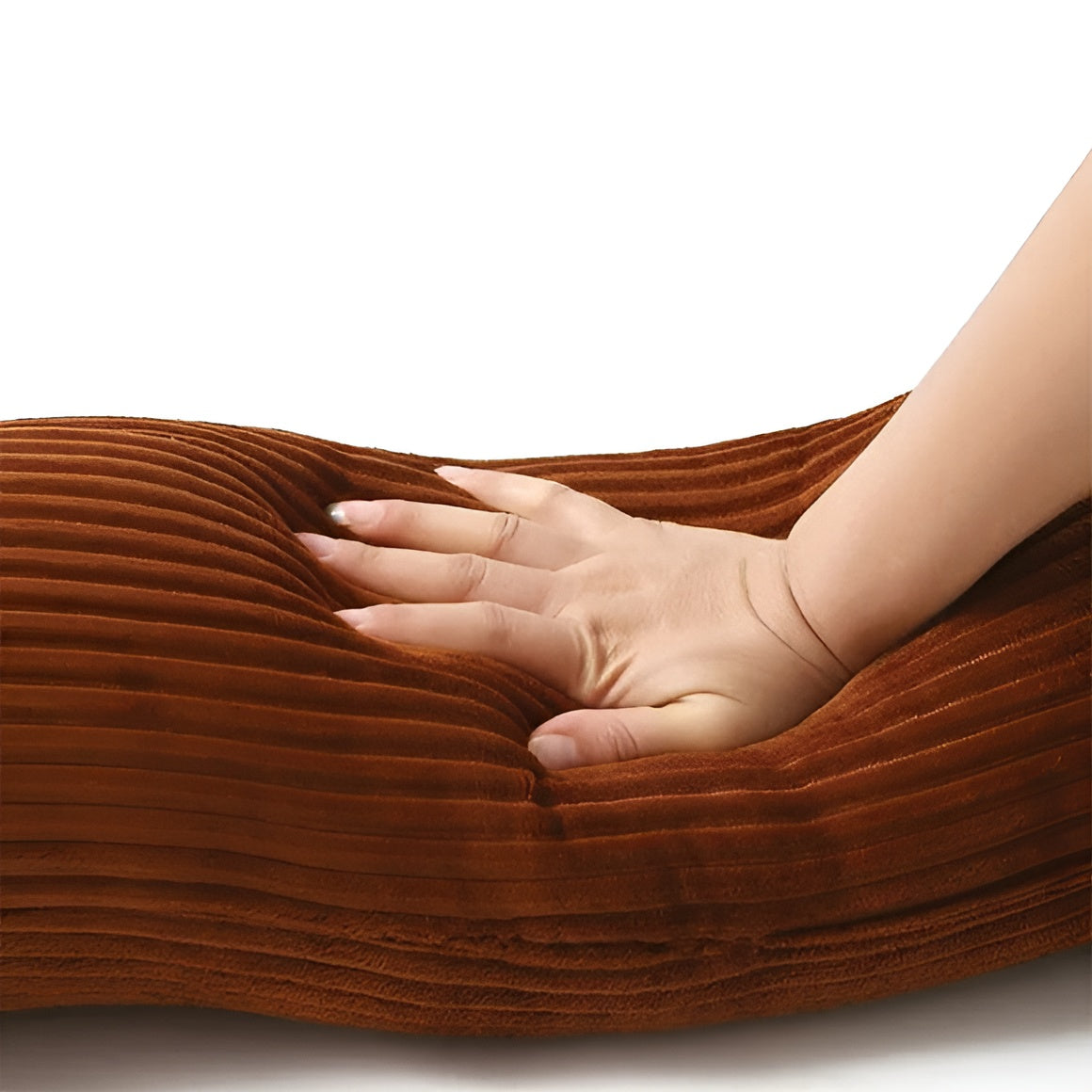 Ergonomic Dachshund Plush Cushion for Neck & Back Support - Euroselle