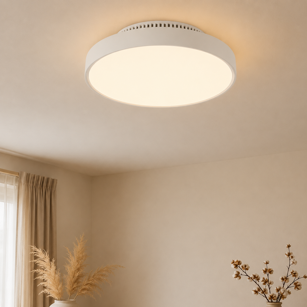 Ventilador de techo LED invisible sin aspas con luz