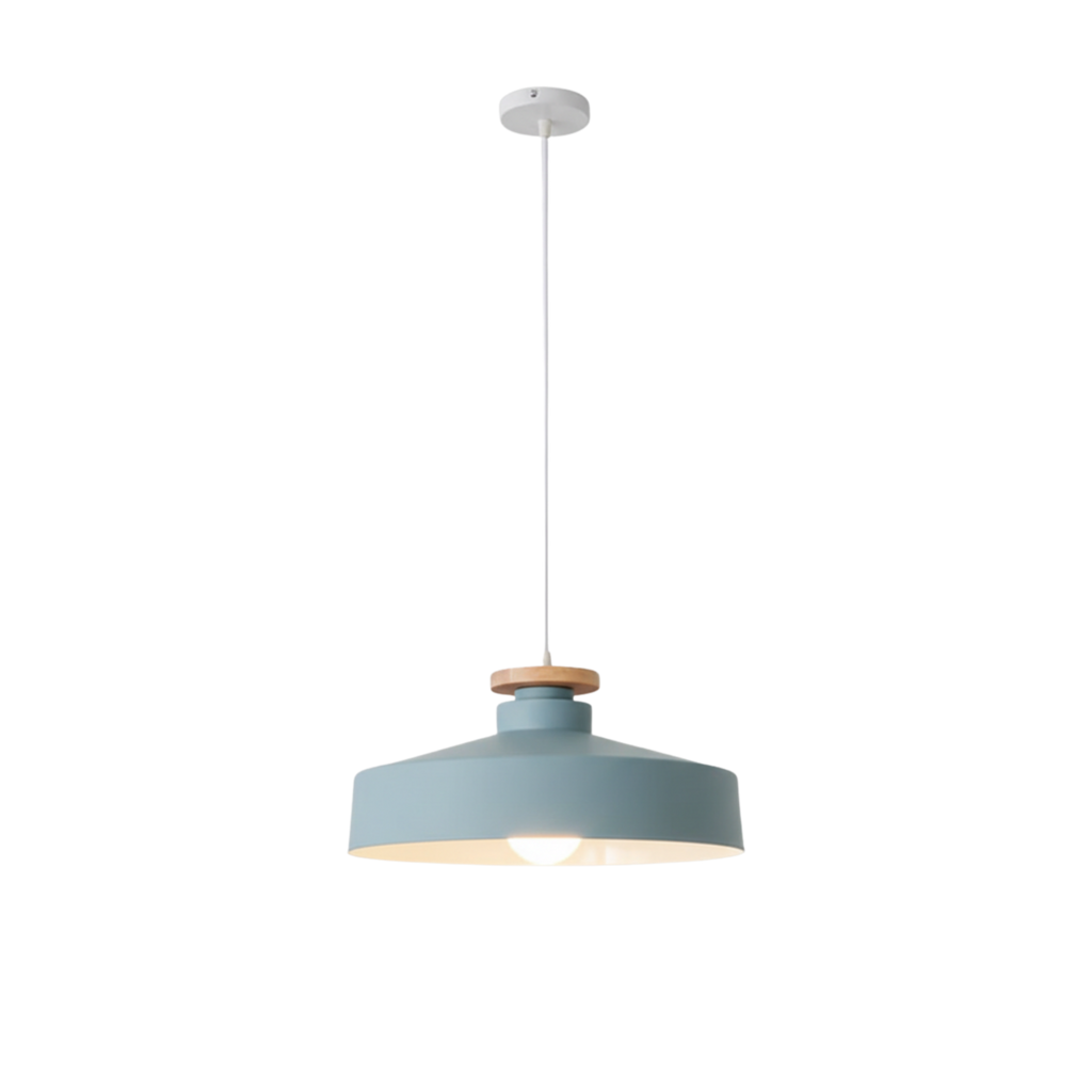 Scandinavian Natural Wood Pendant Ceiling Lamp