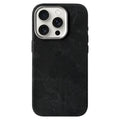 iPhone 13-17-hoesje met stoffen bekleding — draadloos opladen, vingerafdrukwerend