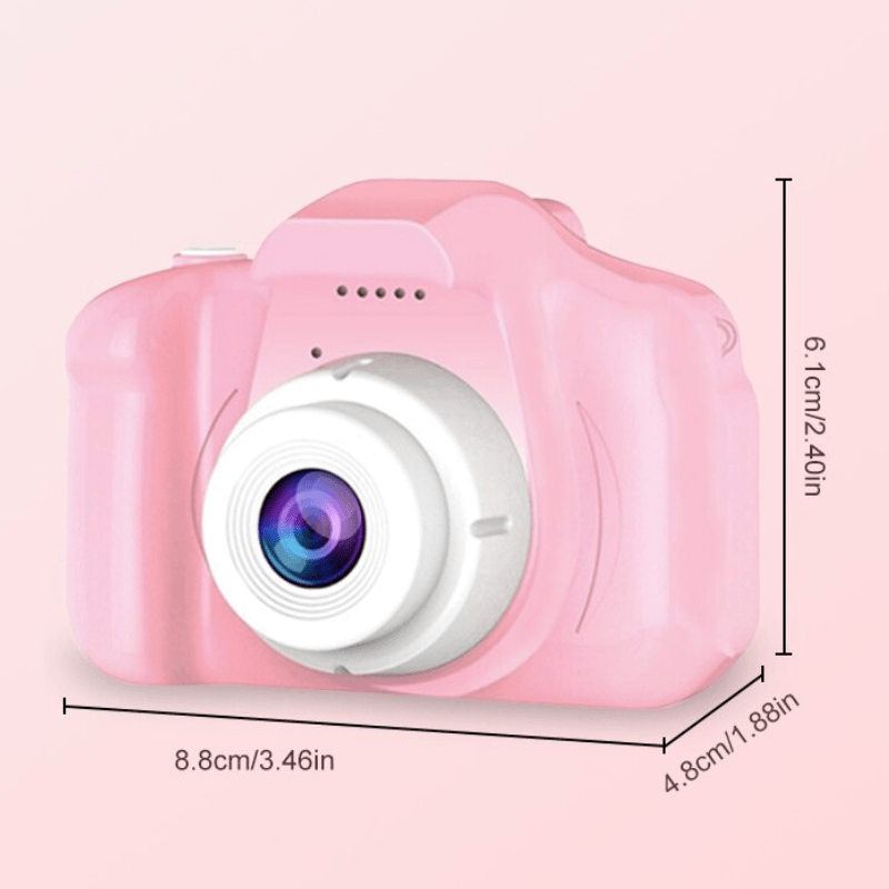 Cámara infantil SnapBuddy BrightFrame — Construcción resistente, fácil de usar, imágenes nítidas, vídeo de 1080p