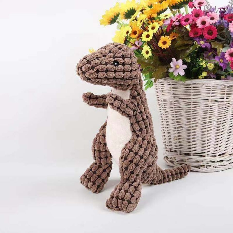 Ultra-Resilient Plush Dog Toy for Large Chewers, 35cm - Euroselle