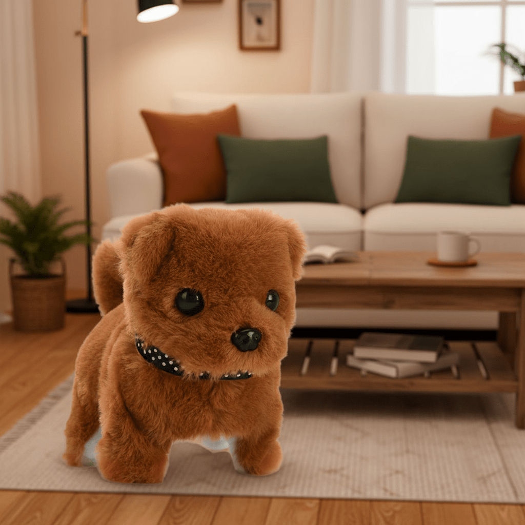 RoboPup インタラクティブロボットぬいぐるみ犬 — リアルな動きと生き生きとした遊び