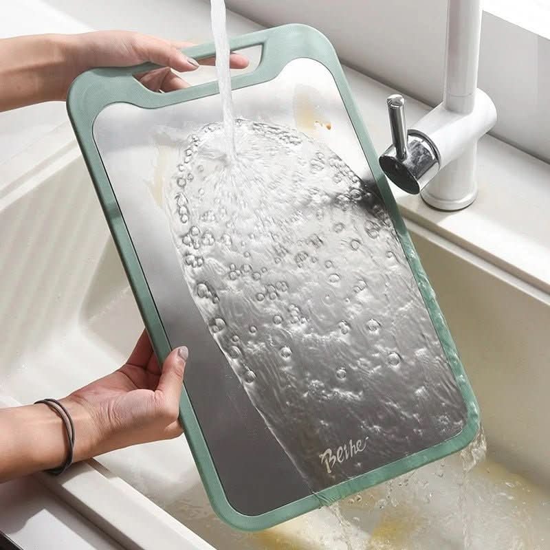 Tagliere a doppia superficie NovaEdge Home Cooks — Superficie antiaderente e scanalatura raccogli-succo