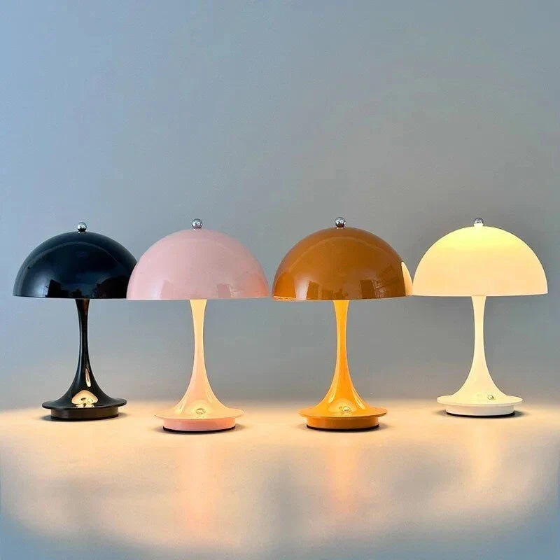 LumaGlide Cordless Wireless Table Lamp For Desk And Living Room