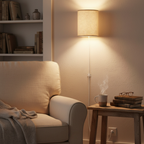 Drum Fabric Wall Sconce - Soft Light & Easy Plug-In Installation | Euroselle