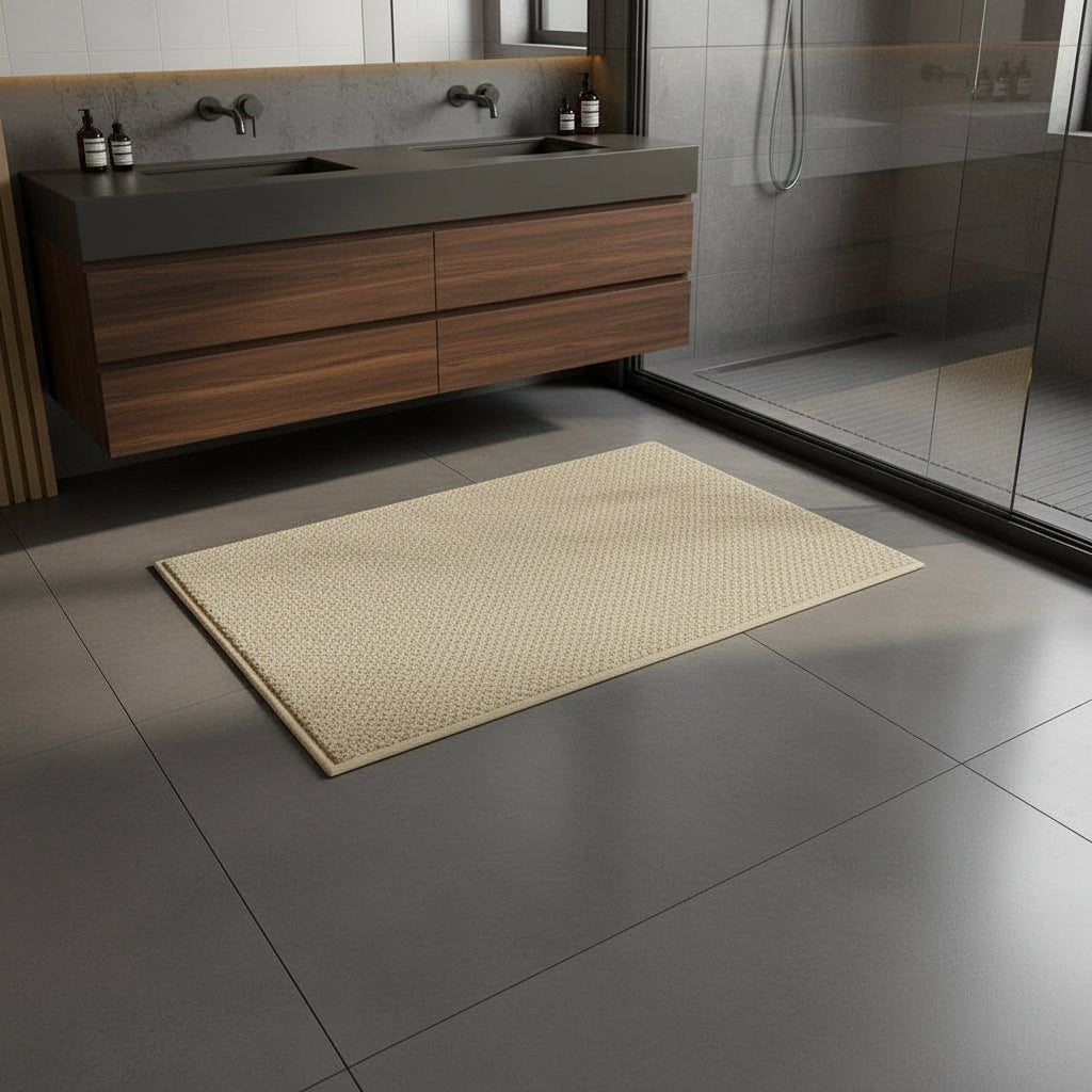 Absorbent Geometric Doormat for Clean Entryways - Euroselle