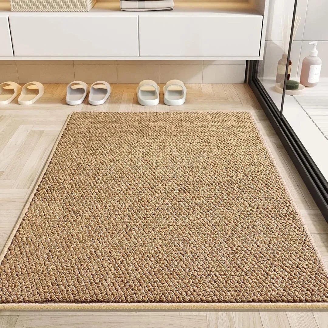 Absorbent Geometric Doormat for Clean Entryways - Euroselle