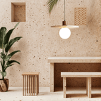 Travertine Wabi Pendants