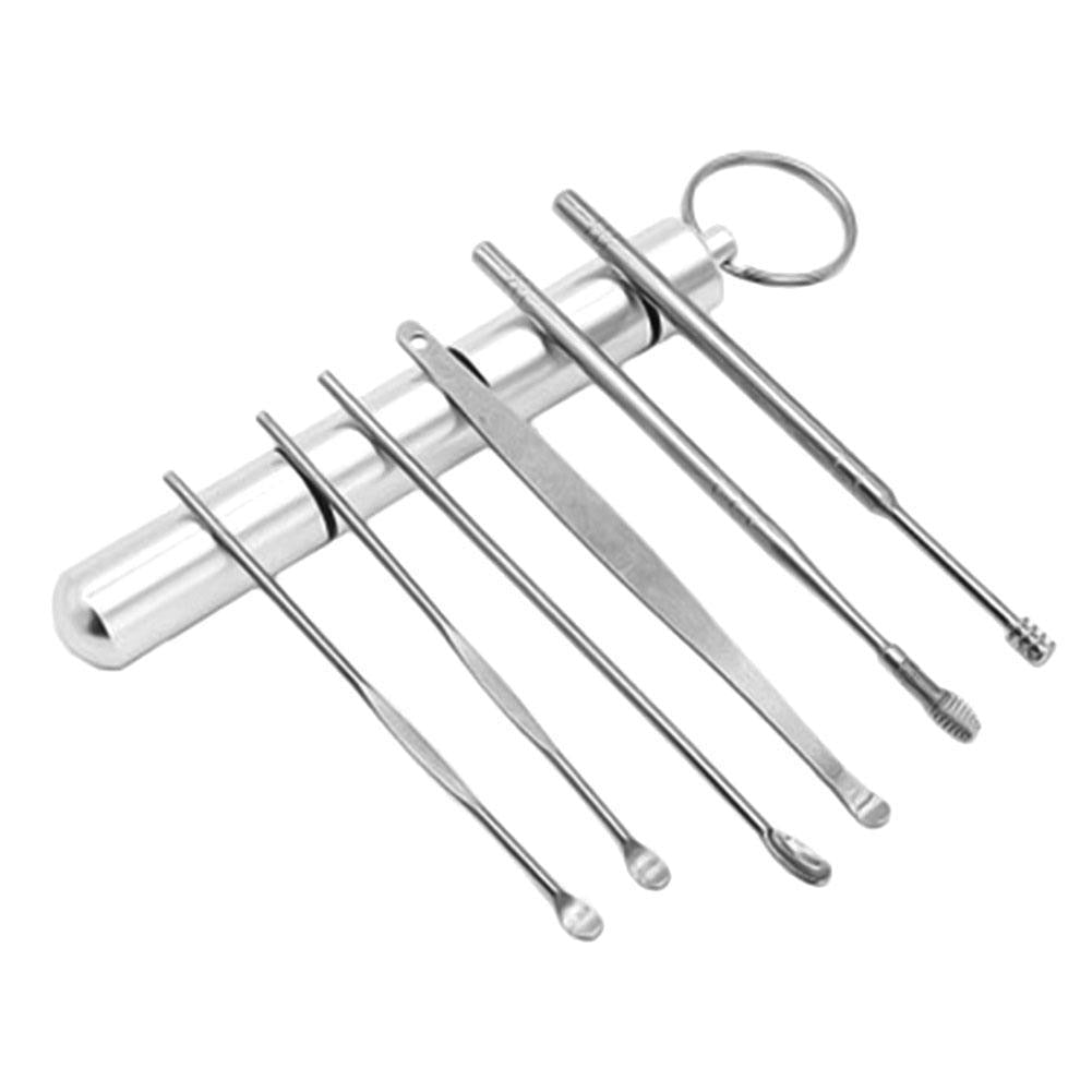 Kit pentru îndepărtarea cerumenului Aurra — vârfuri moi și flexibile, design reutilizabil