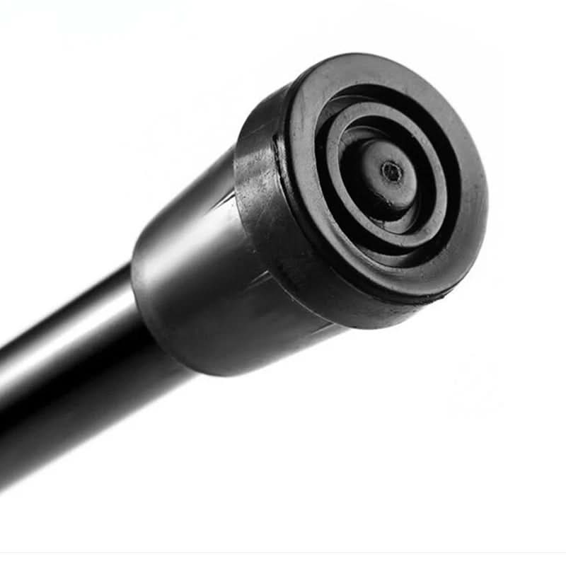Adjustable Folding Aluminum Cane — Ergonomic Handle & Wrist Strap