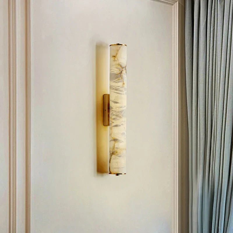 MarbreLuxe Marmor-Wandleuchte für elegante Wohnräume